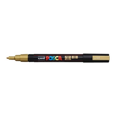 Paintmarker Uni POSCA PC3M fijn goud