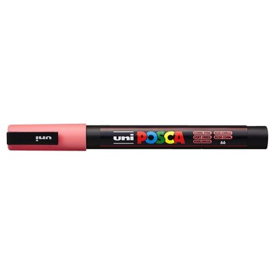 Marqueur peinture Posca PC3M Fin corail