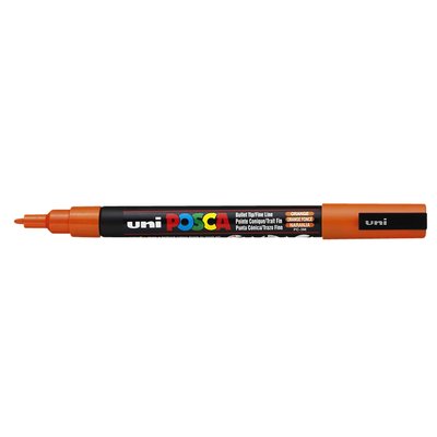 Paintmarker Uni POSCA PC3M fijn donkeroranje