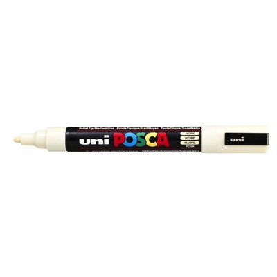 Paintmarker Uni POSCA PC5M medium ivoor