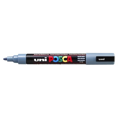 Paintmarker Uni POSCA PC5M medium leisteengrijs