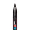 Paintmarker Uni POSCA PCF350 Brush 1-10mm donkergroen foto