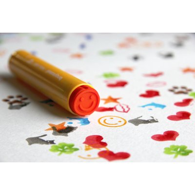 Stempelstift Bruynzeel Kids Super Stamp assorti 10 stuks