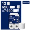 Toiletpapier Tork T9 Advanced SmartOne 2-laags 112m wit 472193 foto