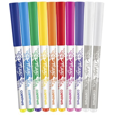 Viltstift Maped Color'Peps Magic set á 10 kleuren