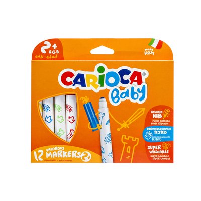 Feutre Carioca Baby set 12 couleurs