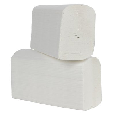 Handdoek Cleaninq H2 i-vouw 2-laags 206x240mm 25x150 vel wit