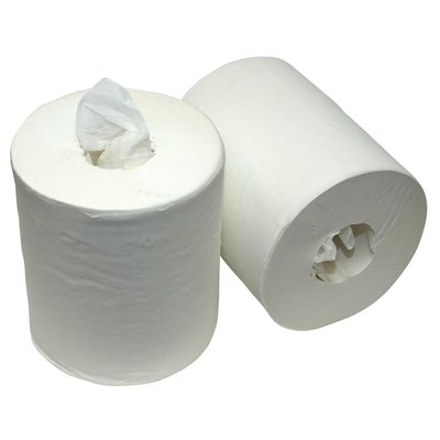 Poetspapier Cleaninq M2 1-laags 6x280m wit