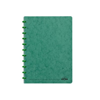 Schrift Atoma A4 lijn 144blz 90gr karton assorti