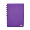 Schrift Atoma A4 blanco 144blz 90gr PP transparant assorti foto