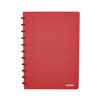 Schrift Atoma A4 blanco 144blz 90gr PP transparant assorti foto