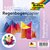 Vouwblaadjes Folia 100gr 15x15cm 100 vel regenboog
