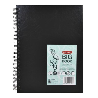 Schetsboek Derwent Big Book A4 harde kaft