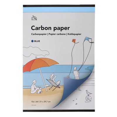 Carbonpapier Qbasic A4 21x29,7cm 10x blauw