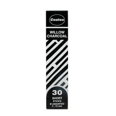 Fusain Coates assorti 30 pièces