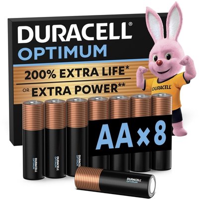 Pile Duracell Optimum 8x AA