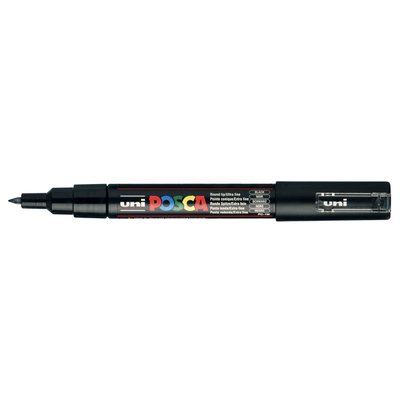 Paintmarker Uni POSCA PC1MC extra fijn zwart