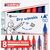 Whiteboardmarker edding 360 rond 1.5-3mm assorti 8 stuks