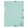 Elastomap Exacompta aquarel A4 3 kleppen 400gr glanskarton groen foto