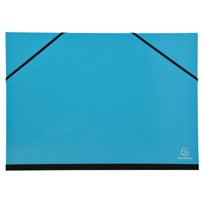 Tekenmap Exacompta Iderama 32x45cm met elastieke sluiting assorti