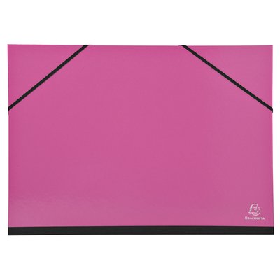 Tekenmap Exacompta Iderama 32x45cm met elastieke sluiting assorti