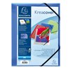 Elastomap Exacompta Kreacover A4 3 kleppen PP assorti foto