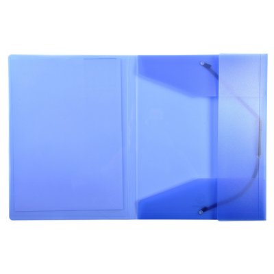 Elastomap Exacompta Kreacover A4 3 kleppen PP assorti