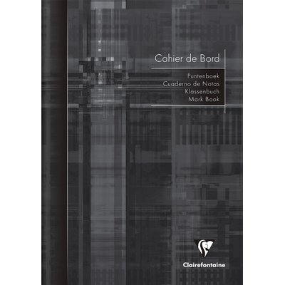 Cahier de bord enseignant A4 72 pages 110g multilingue assorti