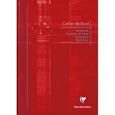 Cahier de bord enseignant A4 72 pages 110g multilingue assorti
