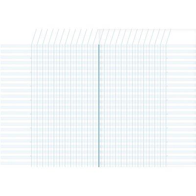 Cahier de bord enseignant A4 72 pages 110g multilingue assorti