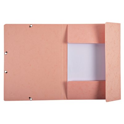 Elastomap Exacompta Aquarel A4 3 kleppen 400gr glanskarton assorti
