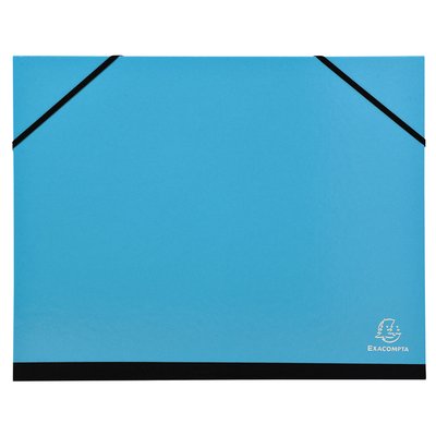 Tekenmap Exacompta Iderama 26x33cm met elastieke sluiting assorti