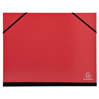 Tekenmap Exacompta Iderama 26x33cm met elastieke sluiting assorti