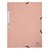 Elastomap Exacompta Aquarel A4 3 kleppen 400gr glanskarton roze