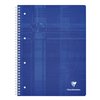 Bloc de cours Clairefontaine Studium A4+ carreau 5x5mm 4 perf 80 pages assorti Photo