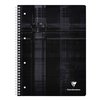 Bloc de cours Clairefontaine Studium A4+ carreau 5x5mm 4 perf 80 pages assorti Photo