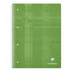 Bloc de cours Clairefontaine Studium A4+ carreau 5x5mm 4 perf 80 pages assorti Photo
