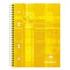 Collegeblok Clairefontaine Studium A5+ ruit 5x5mm 6-gaats 80 pagina's assorti foto