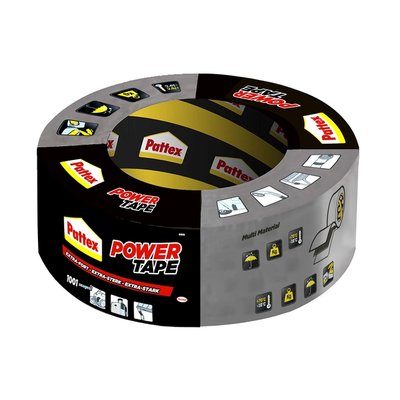 Ruban adhésif Pattex Power Tape 50mmx50m gris