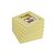 Memoblok Post-it 654 Super Sticky 76x76mm geel