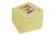 Memoblok Post-it 654 Super Sticky 76x76mm geel