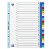 Tabbladen Oxford A4+ 11-gaats 20-delig A-Z PP kleur photo