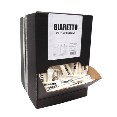 Creamer café Biaretto stick 2,5g 600 pièces