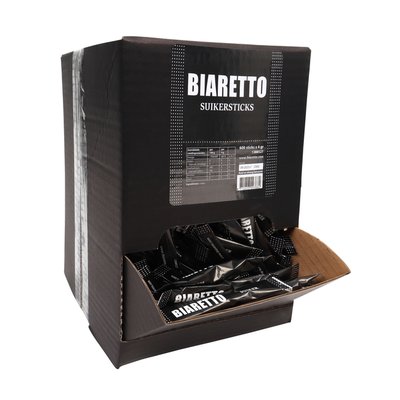 Suikersticks Biaretto 4 gram 600 stuks