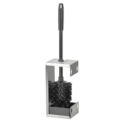 Toiletborstelset Quartzline rvs zilver P3400226