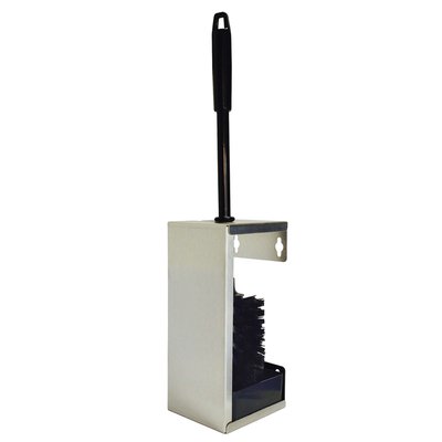 Toiletborstelset Quartzline rvs zilver P3400226