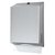 Handdoekdispenser Euro Products universeel groot zilver 438190