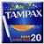 Tampons TAMPAX Cef Super Plus 20 stuks
