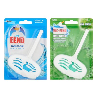 Bloc toilette WC-Eend avec support Ocean Fresh