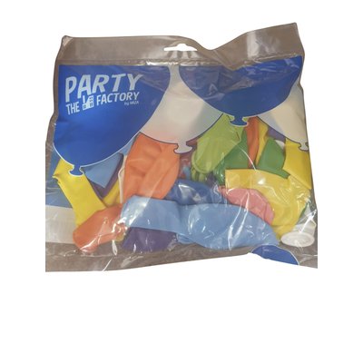 Ballonnen uni assortiment 50 stuks 30cm
